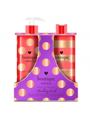 GRACE COLE Kit for the care of Hands &amp, Body, Strawberry 500ml DUO