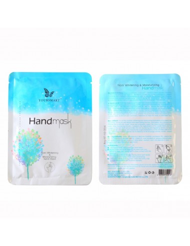 Mask for hands, gloves, moisturizing, lightening 15ml * 2 / pack.