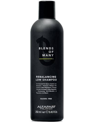 BLENDS OF MANY REBALANCING LOW SHAMPOO Līdzsvarojošs pretblaugznu šampūns taukainai galvas ādai 250ml