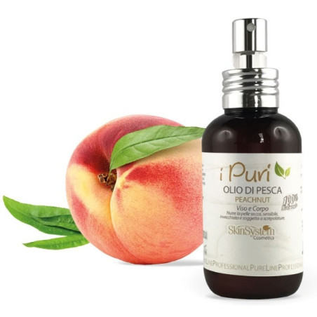 SkinSystem i PURI Olja för ansikte och kropp (persikasten) 100ml