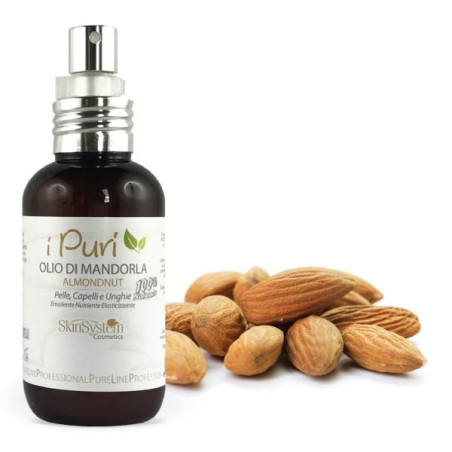 SkinSystem i PURI Olja för kropp, hår, naglar (mandel) 100ml