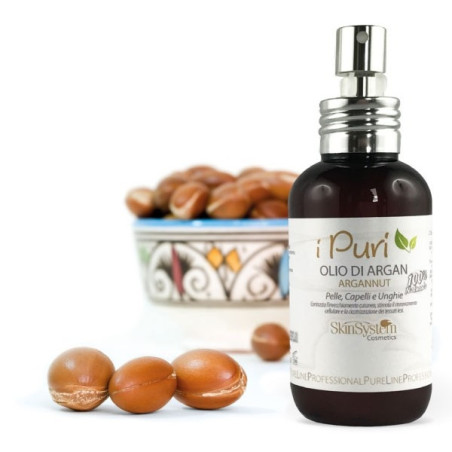 SkinSystem i PURE Olja för hud, hår, naglar (argan) 100ml