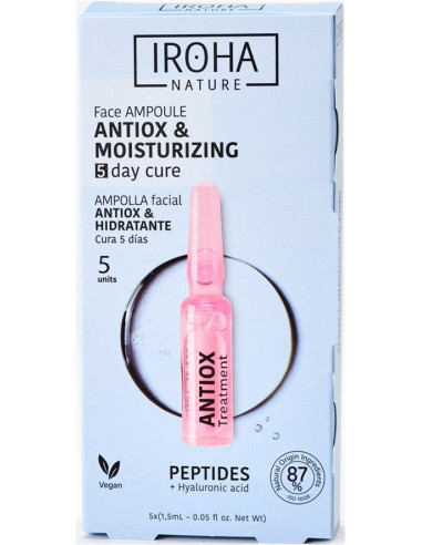 IROHA Ampoules energizing, antioxidant, for oily / normal skin 1pcs