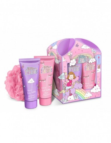 GRACE COLE Set for childrens Glitter Fairies 3x50ml+ball