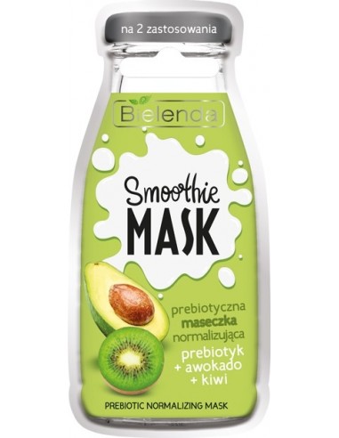 SMOOTHIE MASK Face mask, normalizing, avocado / kiwi 10g