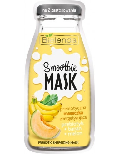 SMOOTHIE MASK Maska sejai, enerģiszējoša, banāns/melone 10g