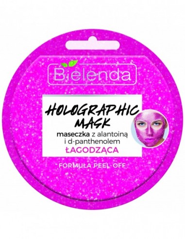 HOLOGRAPHIC MASK Face mask, soothing, allantoin / panthenol 8g