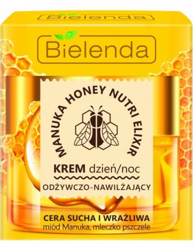 MANUKA HONEY Krēms sejai, barojošs, mitrinošs, jutīgai ādai, dienas/nakts 50ml