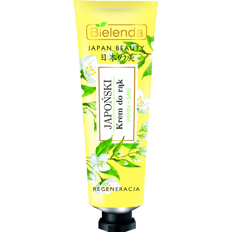 JAPAN BEAUTY Hand cream, rejuvenating, jasmine / sake 50ml