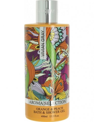 Aroma Selection Shower gel, orange / peach 400ml