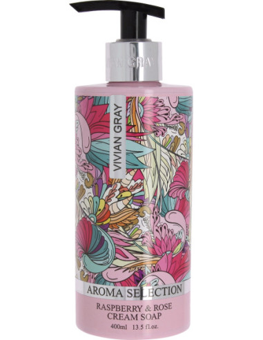 Aroma Selection Cream-soap raspberry / rose 400ml