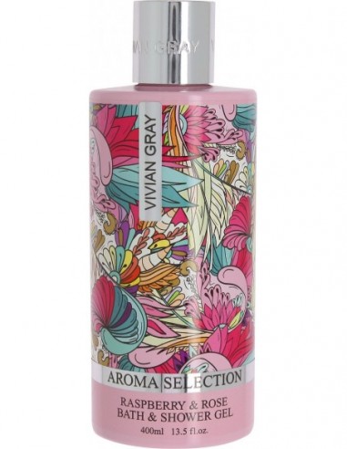 Aroma Selection Shower gel, raspberry / rose 400ml