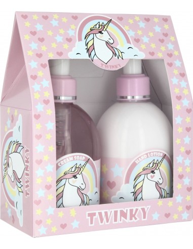 Twinky The Unicorn Komplekts Ziepes, krēmveida+losjons ķermenim 2*250ml