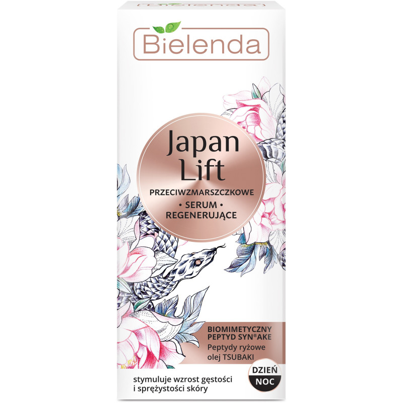 JAPAN LIFT Serums sejai, atjaunojošs, pretgrumbu, dienas/nakts, 30ml