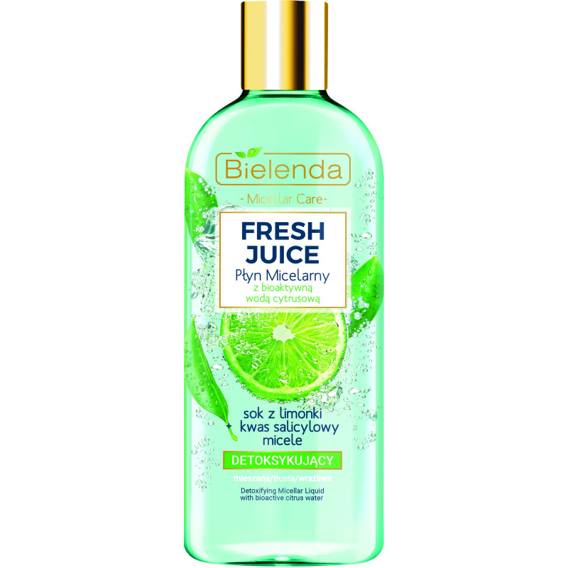 FRESH JUICE micellar water, lime extract, oily/combination/sensetive skin 100ml