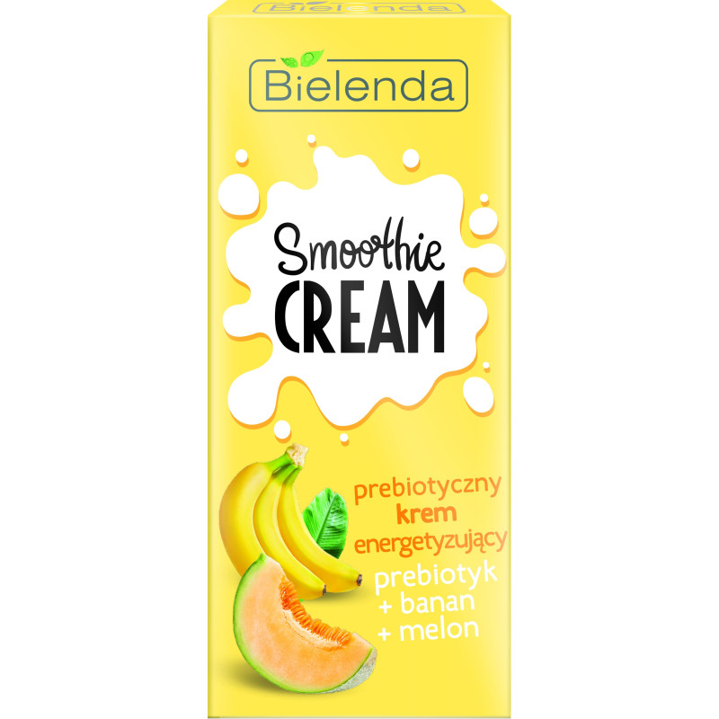 SMOOTHIE CREAM Face cream, invigorating, probiotic, banana / melon, 50ml