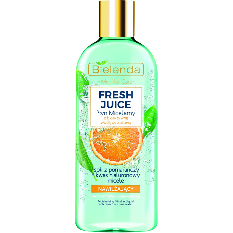 FRESH JUICE Ūdens micerālais, apelsīnu ekstrakts, normālai/sausai/jutīgai ādai 100ml