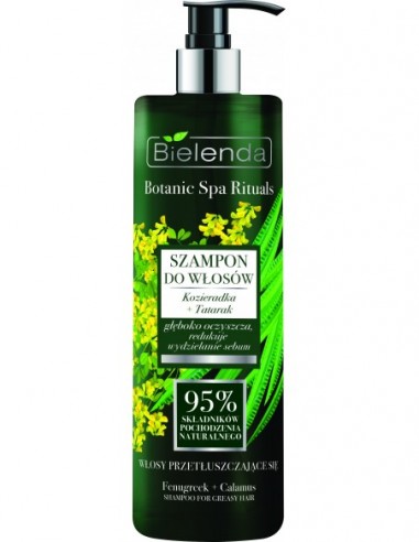 BOTANIC SPA RITUALS shampoo, moisturizing, strengthening, for oily hair 400ml