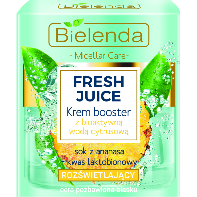 FRESH JUICE Krēms sejai, mirdzumam, ananass/laktobioniskā skābe, blāvai ādai 50ml