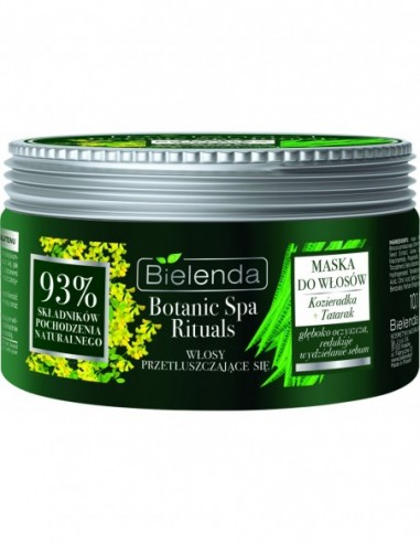 BOTANIC SPA RITUALS Maska matiem, stiprina, attīra, taukainiem matiem 300g