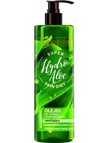 SUPER SKIN shower-bath oil, moisturizing, aloe vera 400ml