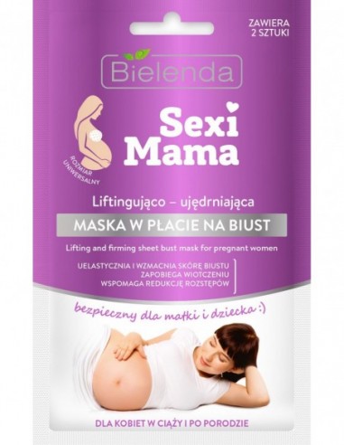 SEXI MAMA Breast mask, lifting, firming, for pregnant women, 2pcs