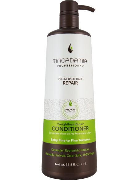 MACADAMIA Viktlöst Reparerande Balsam 1000ml