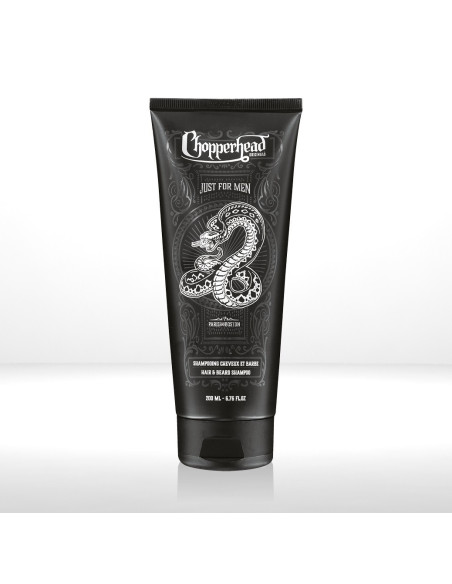 CHOPPERHEAD Schampo för hår och skägg, återfuktande, för känslig hud, 200 ml