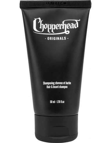 CHOPPERHEAD Shampoo for hair and beard, moisturizing, for sensitive skin, 50ml