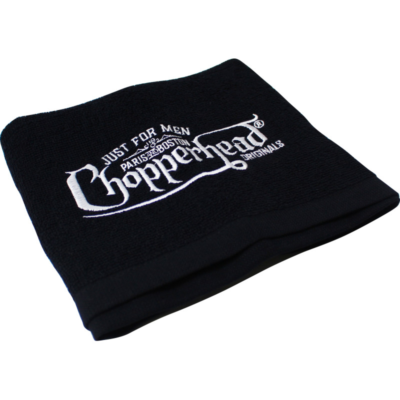 CHOPPERHEAD Handduk, svart, 80x50 cm