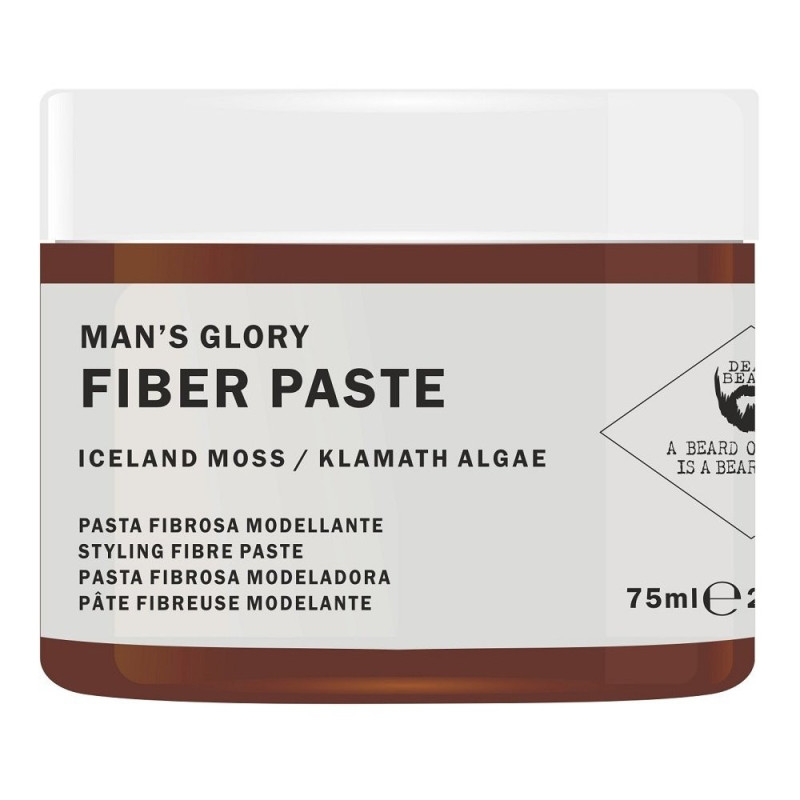 DEAR BEARD Man'S Glory Pasta matiem, šķiedru, elastīga fiksācija, 75ml