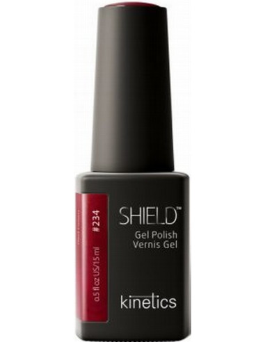 SHIELD Gel Polish Red Gown  234, 15ml