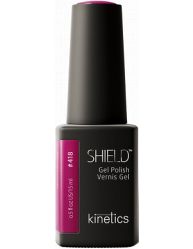 SHIELD Gel Polish Mirror-Like Red  418, 15ml