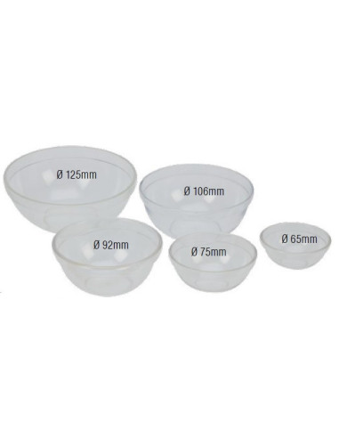 Bowl GLASS Kit of 5pcs