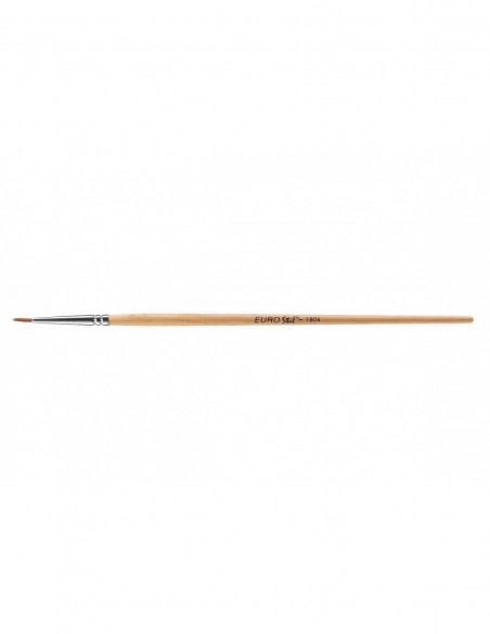 Eyeliner-/skuggborste, sobelborst, 17,5 cm