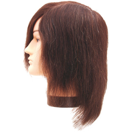 Skyltdocka CODY, man, 100 % naturligt hår, 15-18 cm