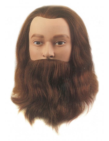 Skyltdocka Leif, man, 100 % naturligt hår, 20-25 cm