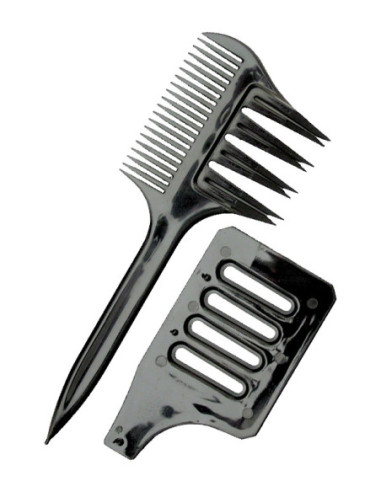 Kam för färgning, med krok, nålar,...