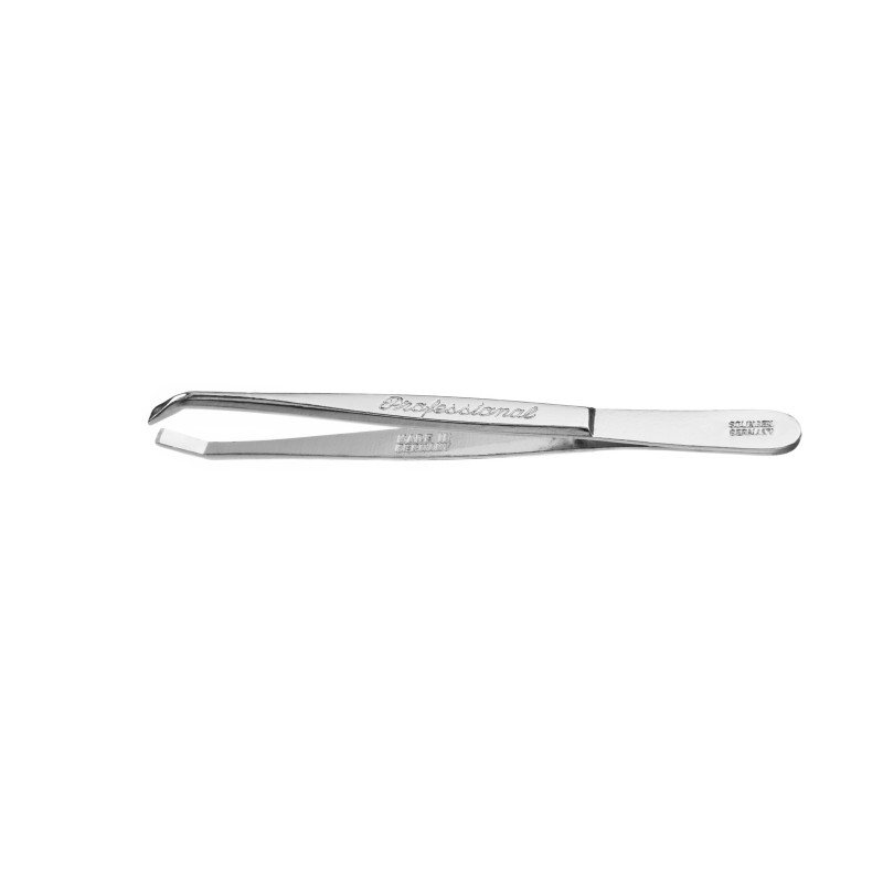 Tweezers, nickel, claws, silver 9cm