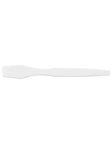 Spatel, plast, 13,3 cm, vit