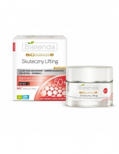 BIOTECH 7D Face Cream, Anti Wrinkle, Lifting, Night 50+ 50ml