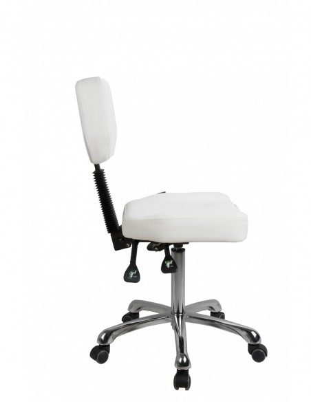Förmansstol med 4 justeringsmekanismer New Comfort, vit