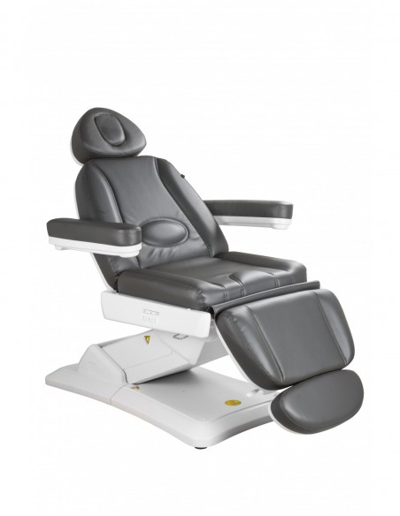 Kosmetologsoffa med 3 motorer och värme Maxi, grå
