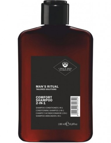 DEAR BEARD MAN`S RITUAL Šampūns + kondicionieris, mitrinošs 1000ml