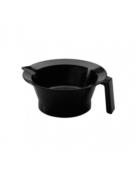 Hårfärgsblandningsskål med handtag, 200 ml, svart