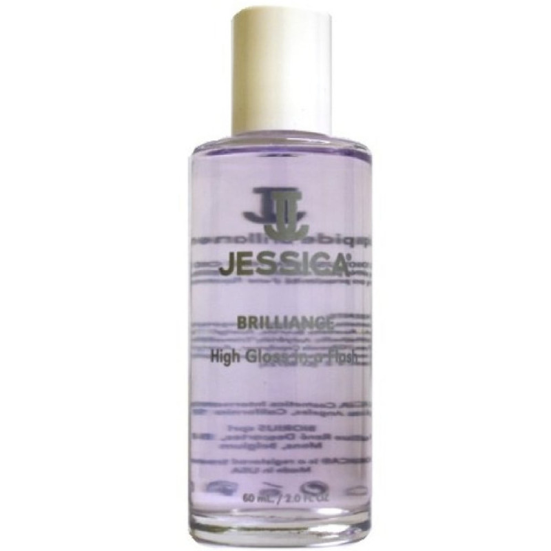 JESSICA BRILLIANCE Virsējais pārklājums ar izteiktu mirdzumu 60ml