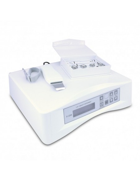 Kosmetologapparat med 2 funktioner - ultraljudspeeling och diamantdermabrasion