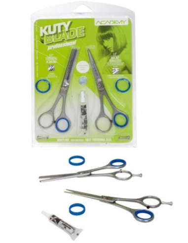 Frisörsaxset Academy Kuty Blade 5,5",...