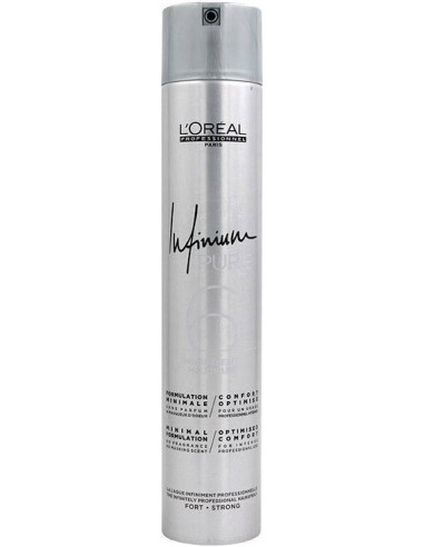 Profesionāla matu laka ar nepieredzētu iedarbību. L'Oreal Professionnel Infinium Pure Forthair hair spray (3) 500ml