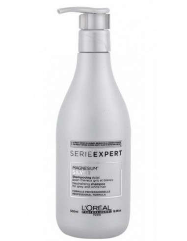 Shampoo for gray or higlighted hair L'Oreal Professionnel Serie Expert Silver 500ml